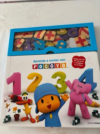 Libro y Números Pocoyó Aprende a Contar