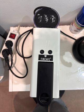 Cafetera Eléctrica Blanca