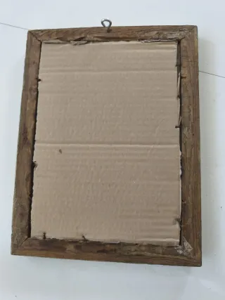 Marco de fotos antiguo dorado Barroco