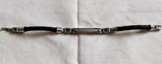 Bracciale uomo Brosway nero e argento