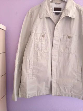 Cazadora Zara Beige Talla XL