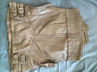 Chaleco verde militar