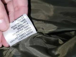 Chaleco verde militar