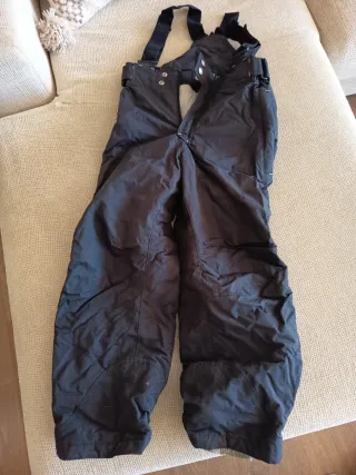 Mono de esquí infantil azul marino. Talla 8