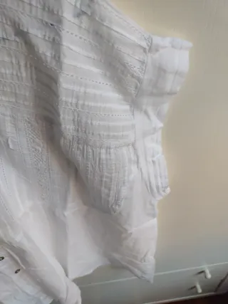 Camisa blanca talla S