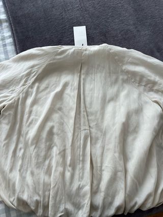 Chaqueta Zara Beige Talla M