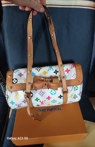 Borsa Louis Vuitton Vera Pelle Multicolor