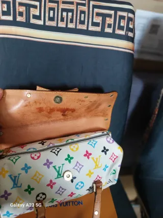 Borsa Louis Vuitton Vera Pelle Multicolor