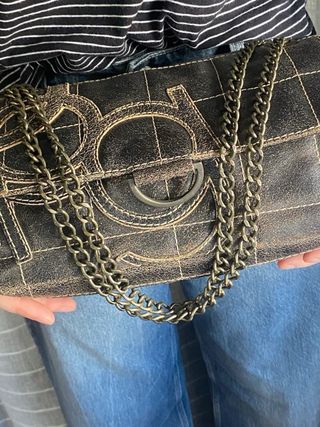 Bolso Purificación García Marrón