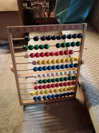 Abaco antico in legno