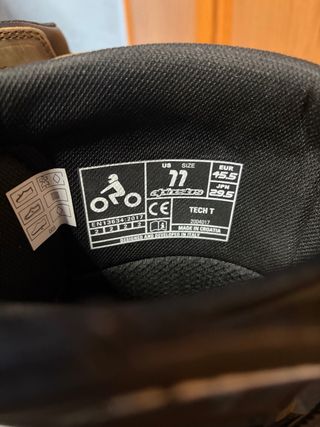 Botas Trial Alpinestars Tech T talla 11 / 45’5