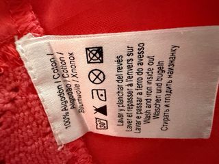 Blusa larga algodón coral talla M