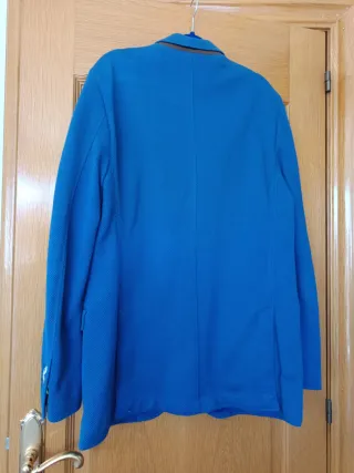 Americana azul caballero