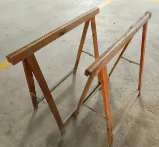 2 Caballetes de madera