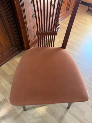 Sillas de comedor de madera