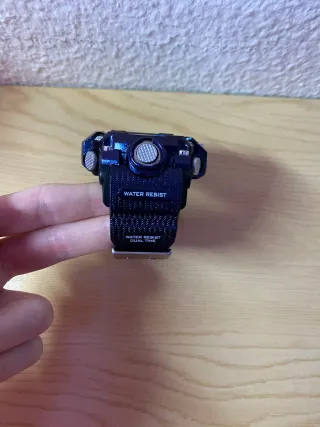 Reloj SMAEL Hombre Negro y Azul