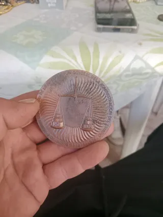 Medalla Ministerio de Hacienda