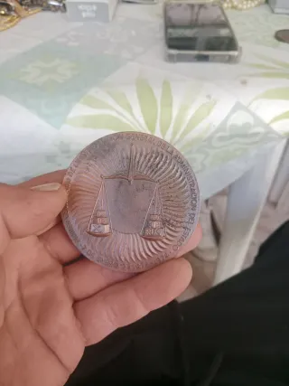 Medalla Ministerio de Hacienda