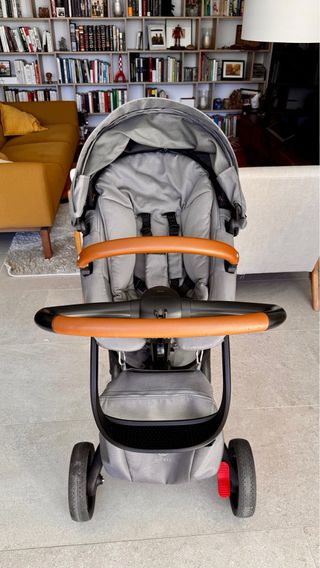 Cochecito Stokke Xplory X gris — silla + capazo +