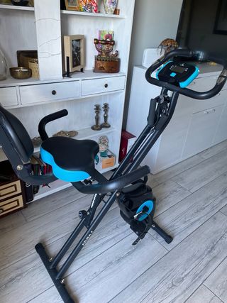 Bicicleta Estática con Respaldo