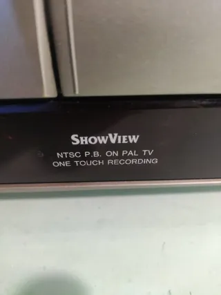 Reproductor VHS Panasonic HI-FI NICAM A2