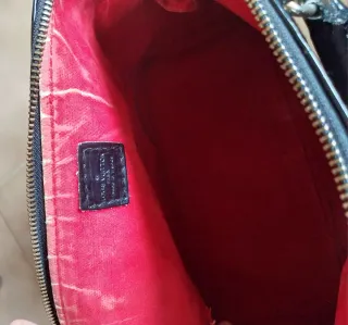 Borsa Louis Vuitton Caban Nera Vernice