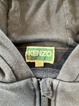 Sudadera Kenzo Azul con Cremallera