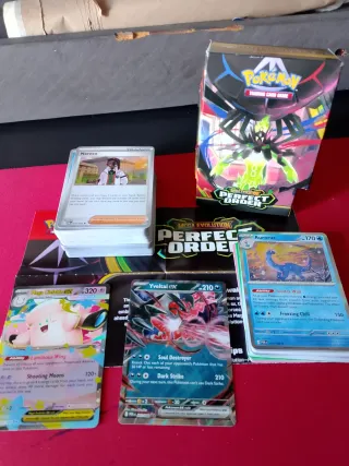 Cartas Pokémon MegaEvolución Orden Perfecto inglés