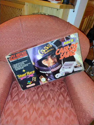 Super Nintendo PAL Edición Carlos Sainz