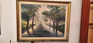 Cuadro de paseo de árboles