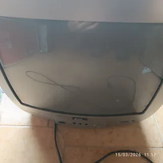 TV grigio/argento 14 pollici