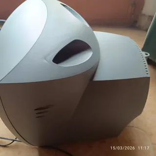 TV grigio/argento 14 pollici