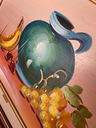 Cuadro E Belda Frutas Jarrón decorativo