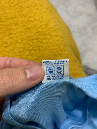 Camiseta interior vintage años 80