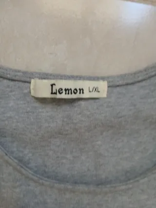 Camiseta Lemon Talla S/36 Mujer/Niña L