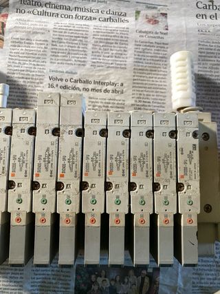 Bloque electroválvulas SMC