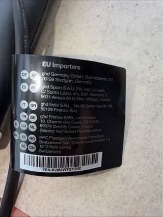 Spazzola lisciante GHD nera