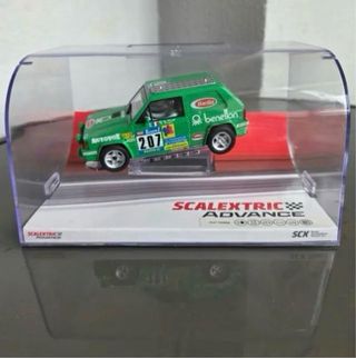 COCHE SCALEXTRIC ADVANCE FIAT PANDA-DAKAR NUEVO