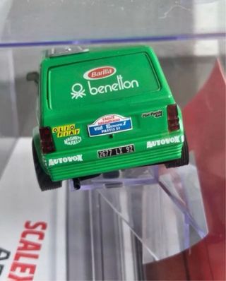 COCHE SCALEXTRIC ADVANCE FIAT PANDA-DAKAR NUEVO
