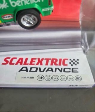 COCHE SCALEXTRIC ADVANCE FIAT PANDA-DAKAR NUEVO