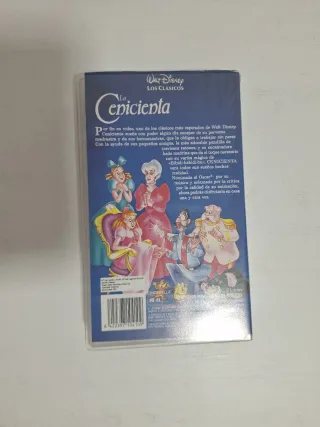 Lote 2 VHS Disney Clásicos (Español)