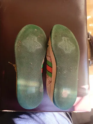 Sneakers tipo Gucci Beige Taglia 38