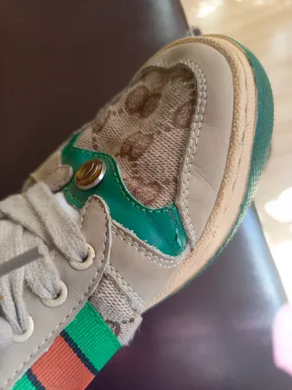 Sneakers tipo Gucci Beige Taglia 38