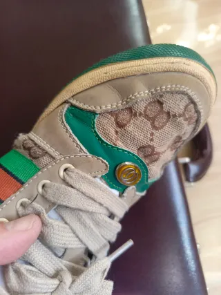 Sneakers tipo Gucci Beige Taglia 38