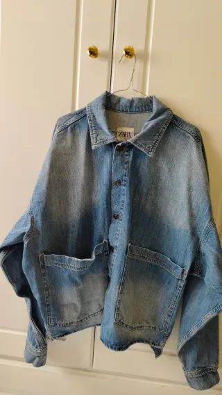 Cazadora tejana Zara