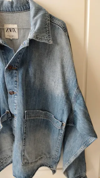 Cazadora tejana Zara