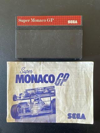 Super Monaco GP -Master System- COMPLETO!