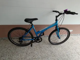 Bicicleta infantil azul