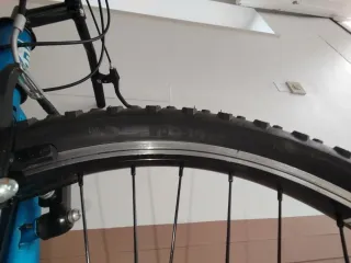 Bicicleta infantil azul