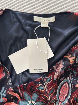 Vestido estampado floral